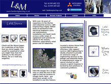 Tablet Screenshot of landmengineering.co.uk